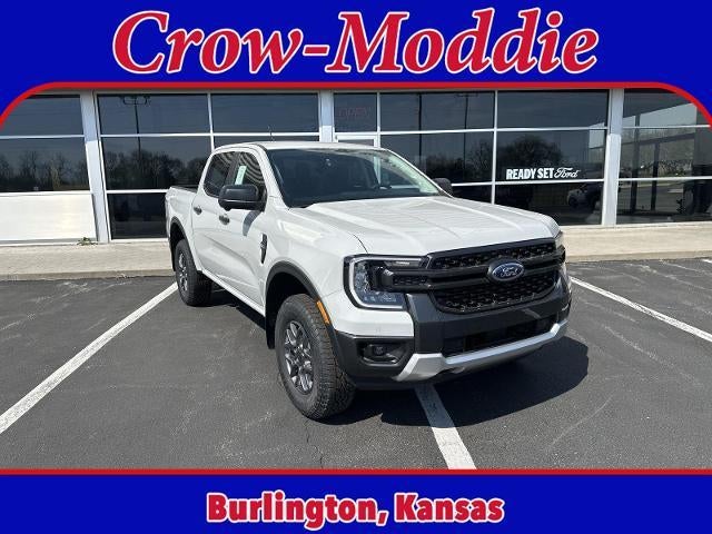 2026 Ford Ranger XLT 4WD SuperCrew 5' Box in Avalanche — front three-quarter view
